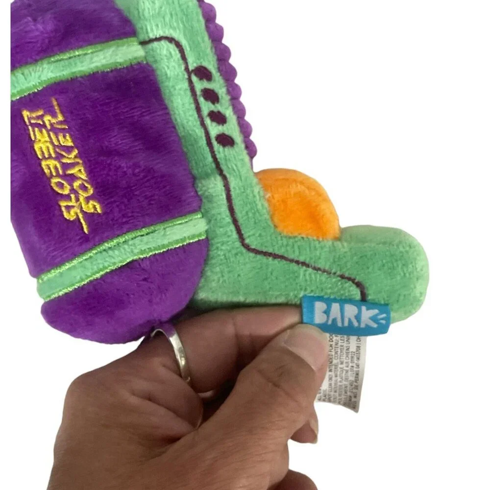 Bark Box Drool Blaster, Slobber Soaker, Dog Toy, with Squeaker and Crinkle NWT